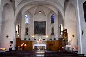 L'Eglise St Pierre du Cros de Cagnes.